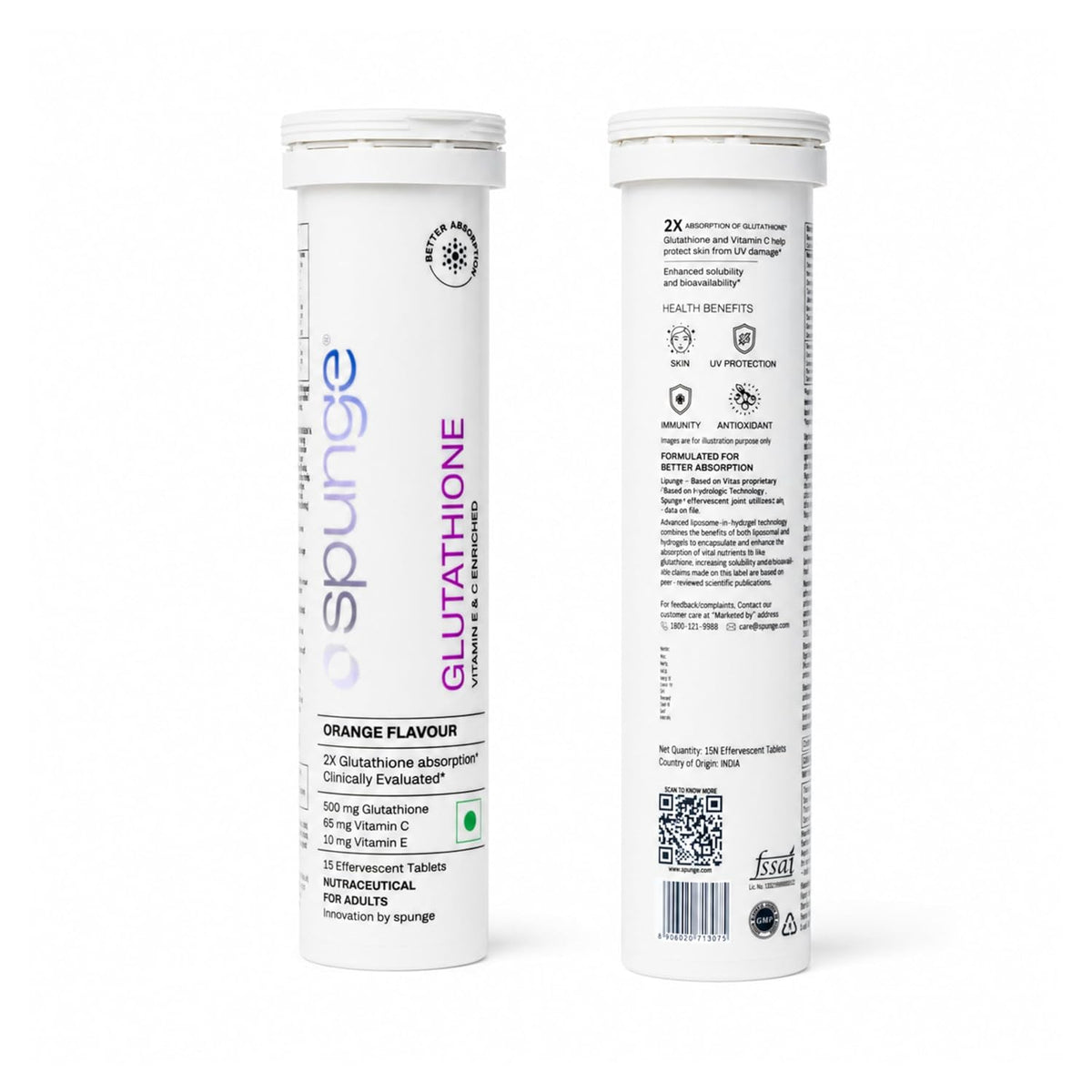Glutathione Vitamin E & C Enriched