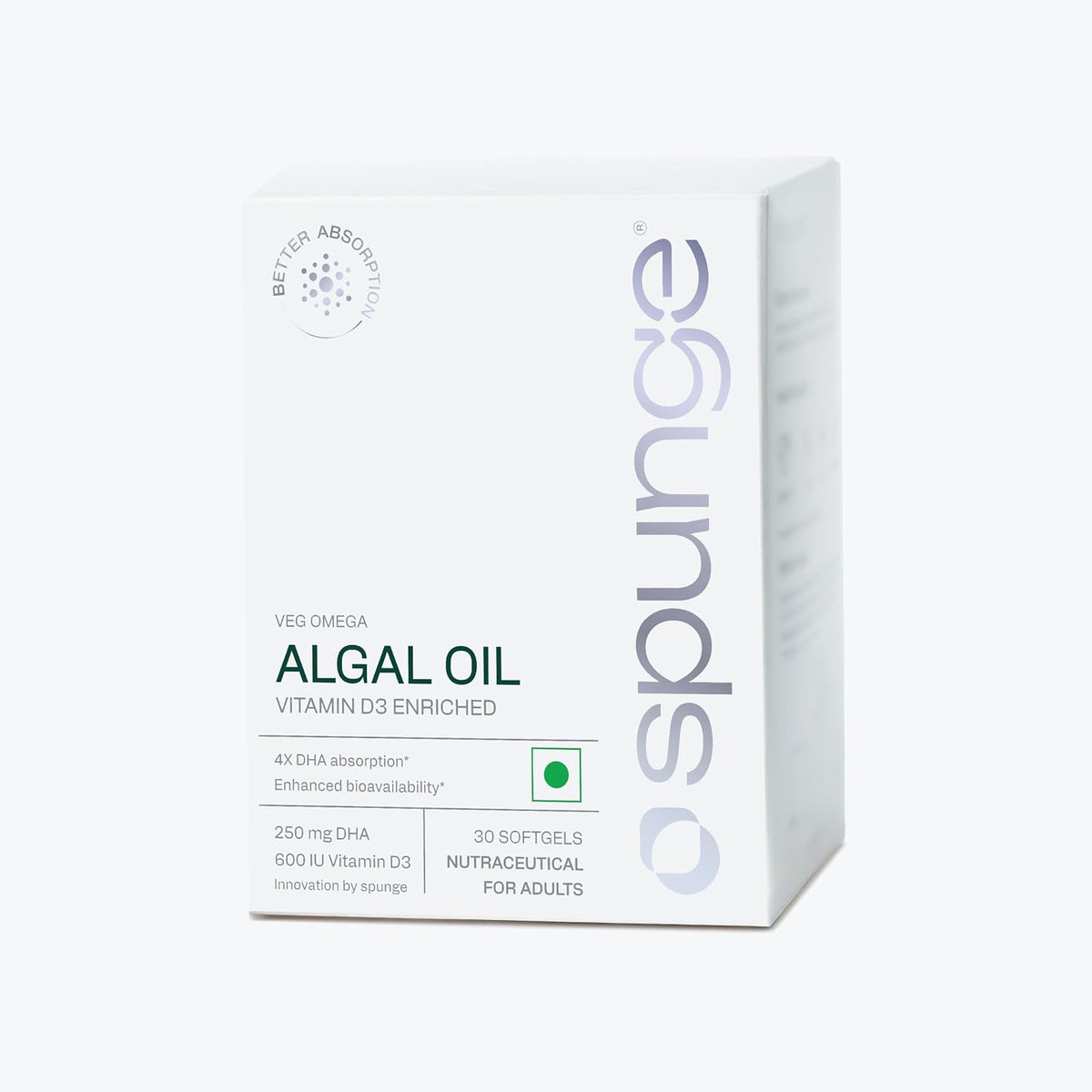 Veg Omega Algal Oil Vitamin D3 Enriched