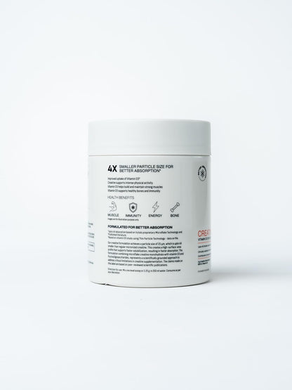 Creatine Vitamin D3 Enriched