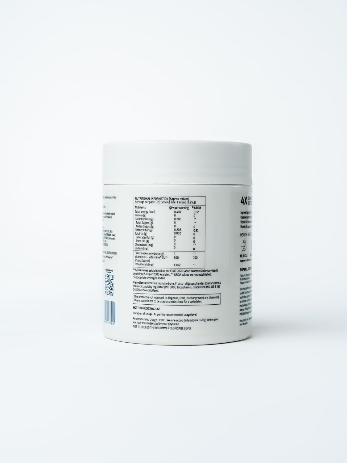 Creatine Vitamin D3 Enriched