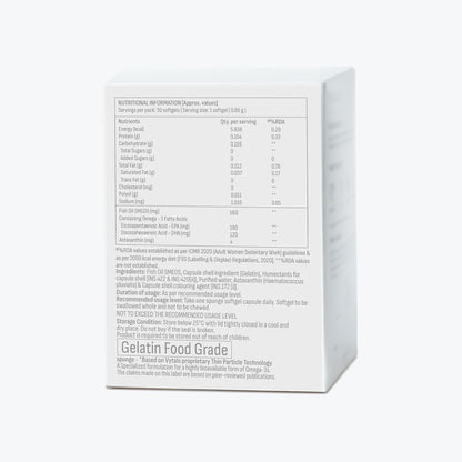 Omega 3 Fish Oil Added Astaxanthin