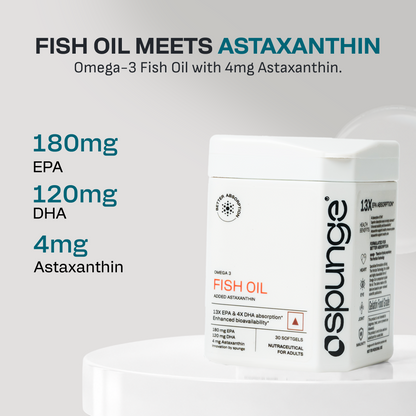 Omega 3 Fish Oil Added Astaxanthin
