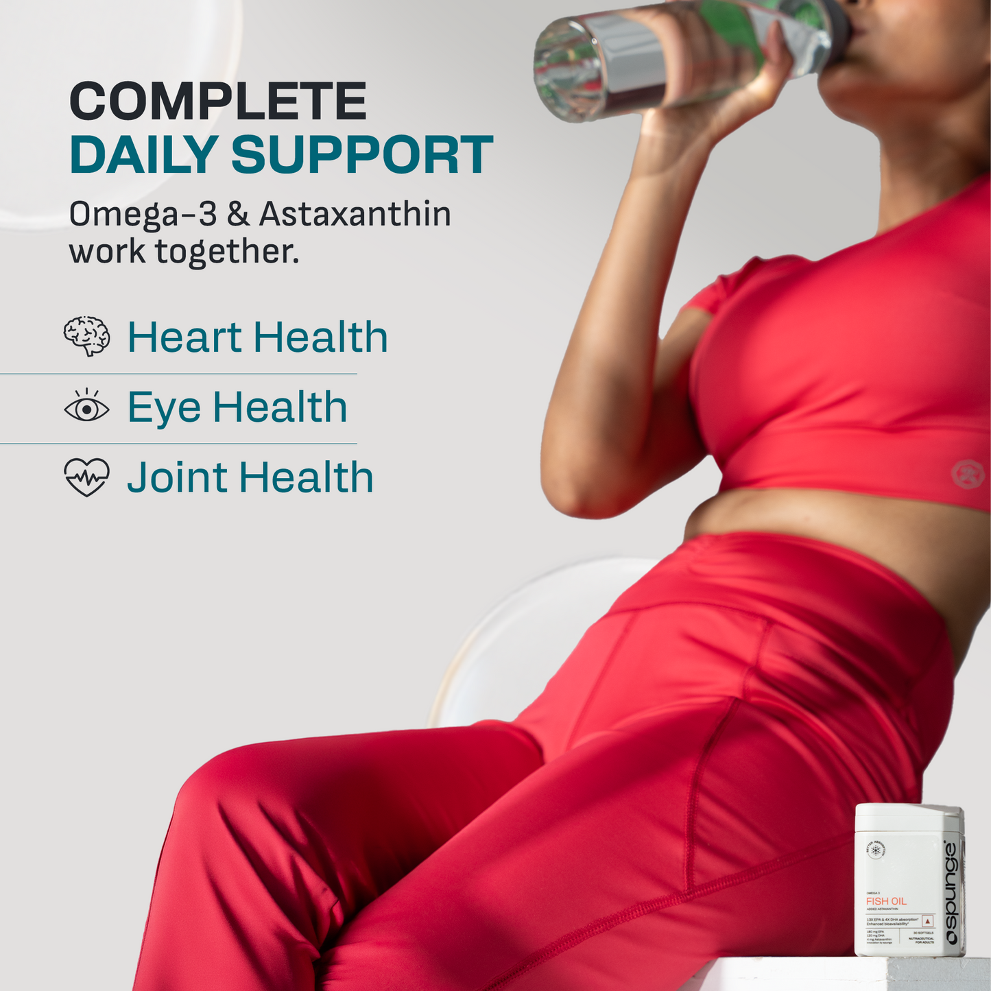 Omega 3 Fish Oil Added Astaxanthin
