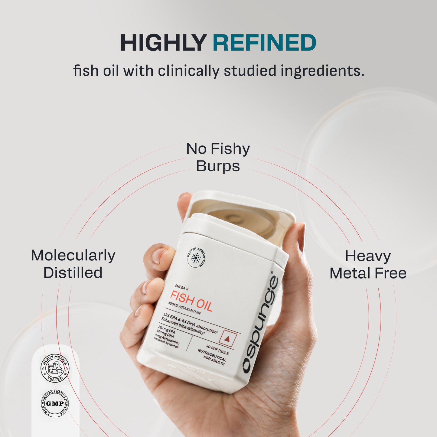 Omega 3 Fish Oil Added Astaxanthin