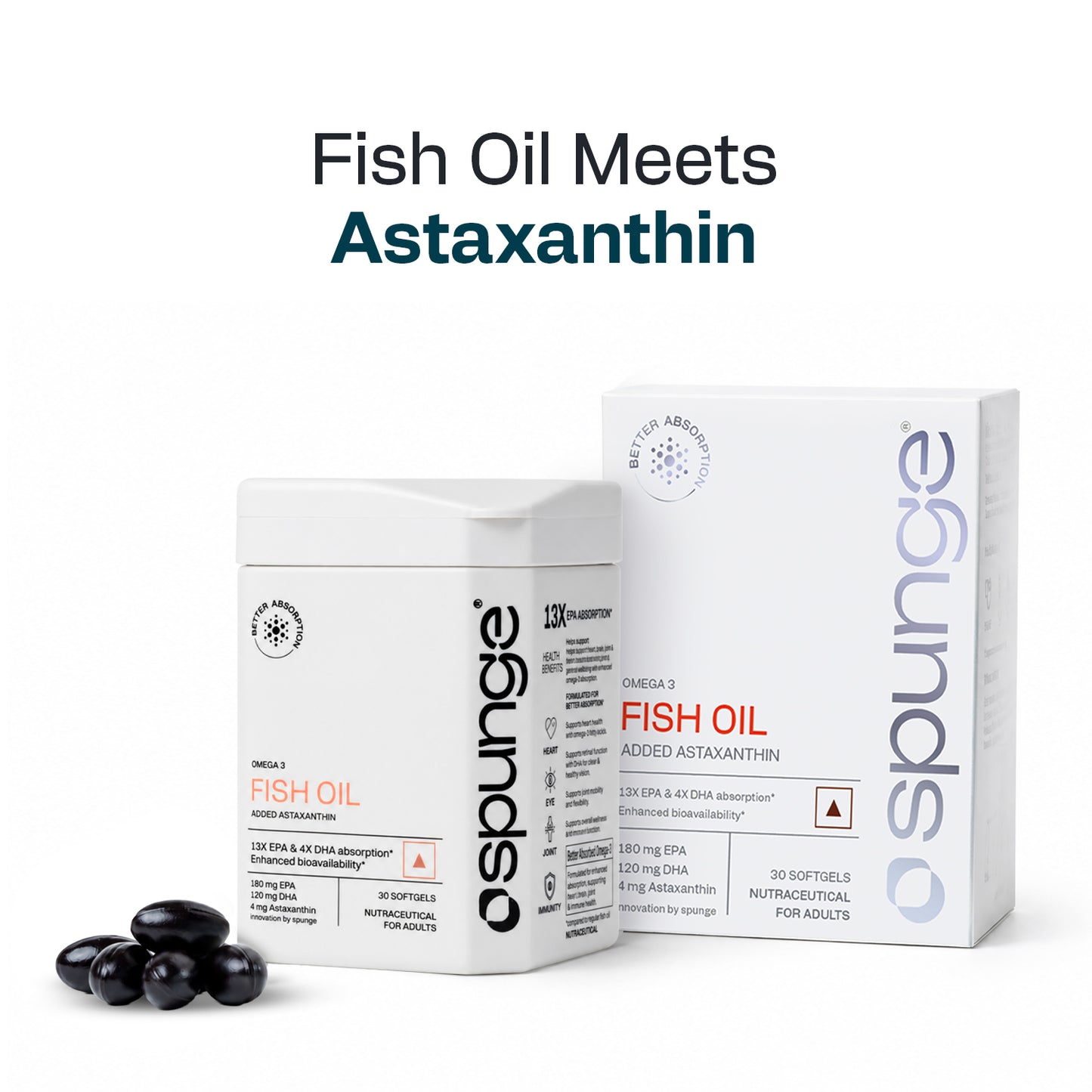Omega 3 Fish Oil Added Astaxanthin