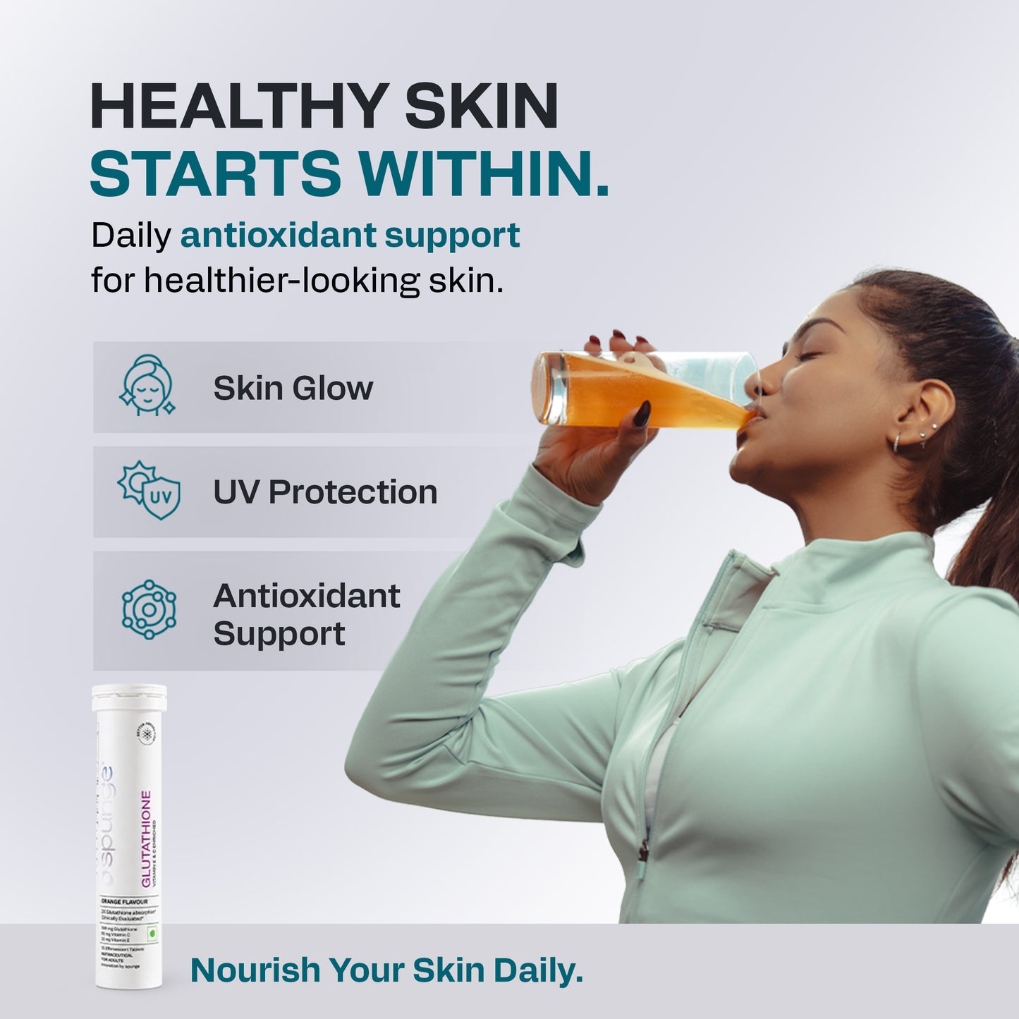 Glutathione Vitamin E & C Enriched