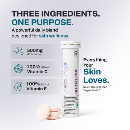 Glutathione Vitamin E & C Enriched